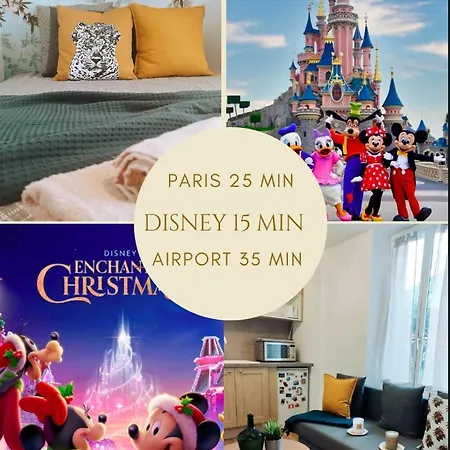 Nid Paisible A 10 Min De Disney Bussy-Saint-Georges Exterior photo